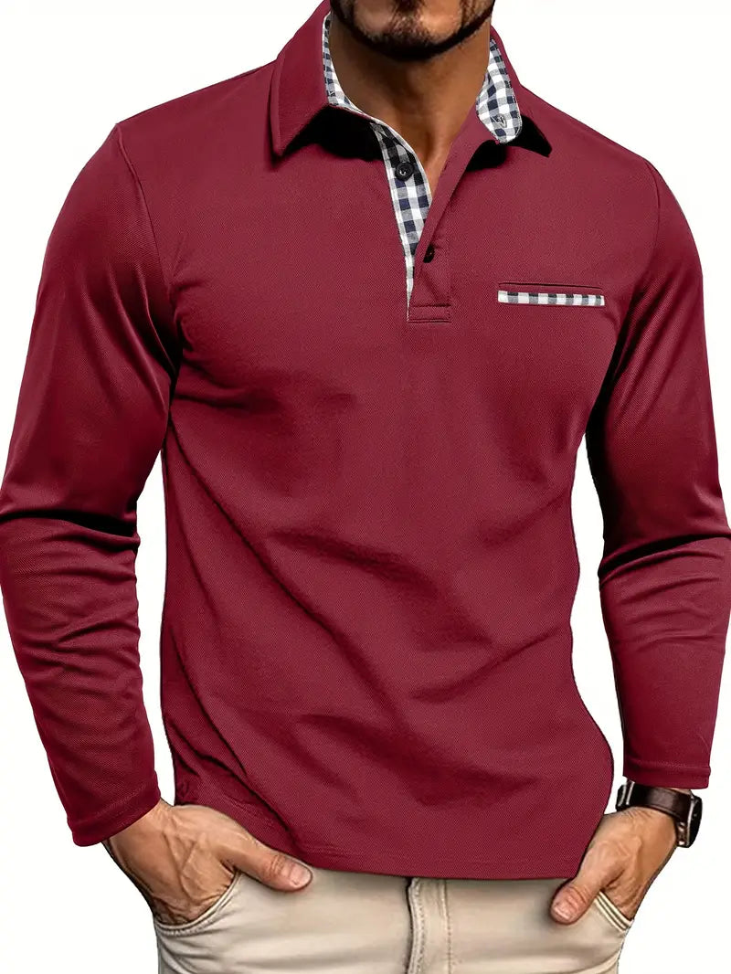 MIGUEL – CLASSIC LONG-SLEEVE POLO SHIRT